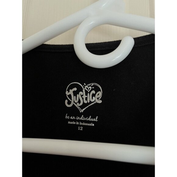 Justice Tank Top Sequin Detail Sz 12 - Picture 4 of 4